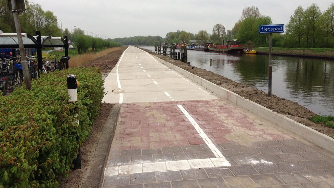 De nieuwe fietssnelweg tussen Groningen en Haren