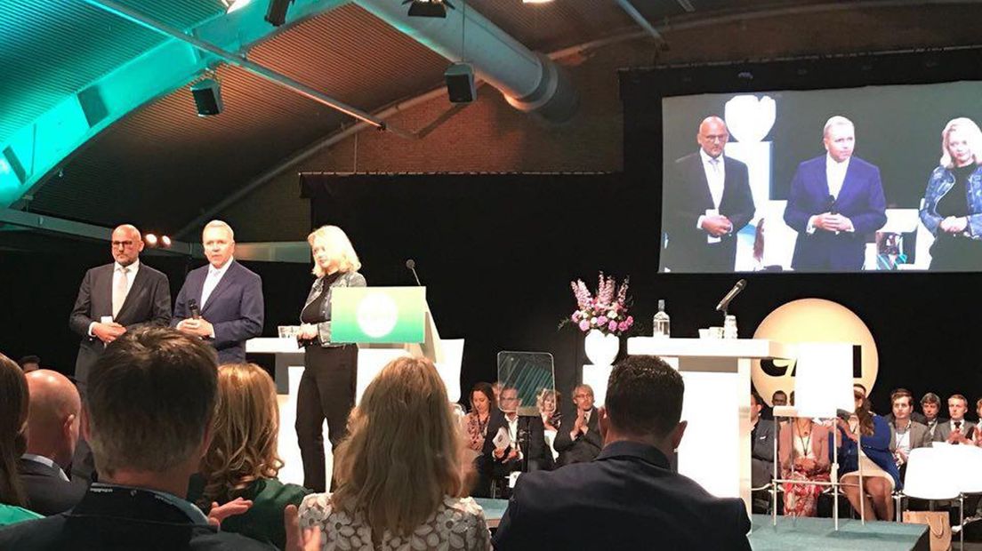 Het CDA-congres.