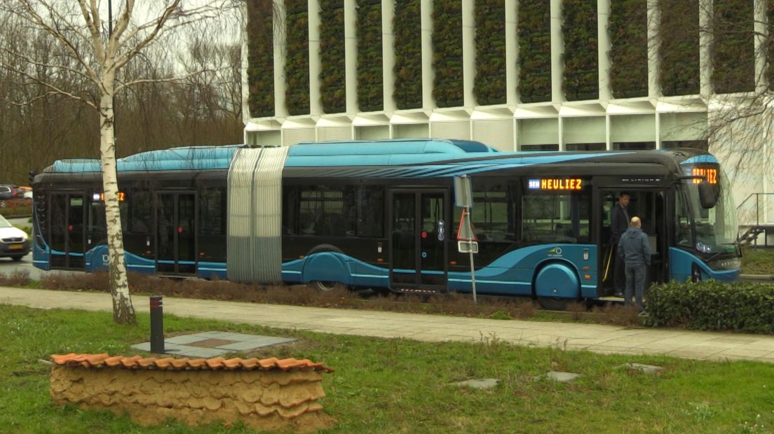 De nieuwe elektrsiche bus van Heuliez