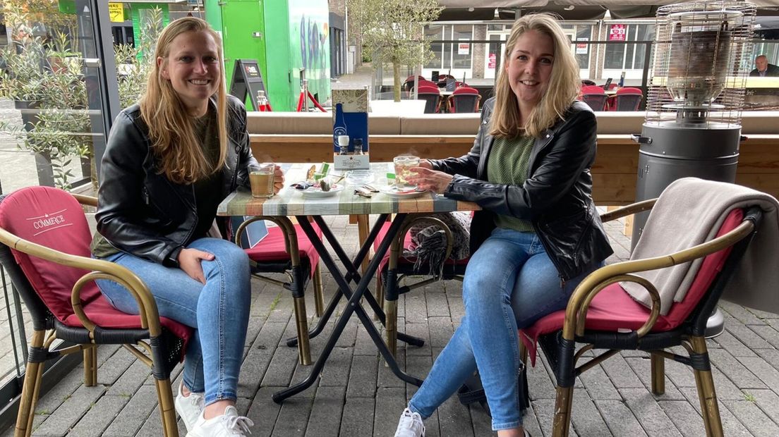 Terrassen weer open