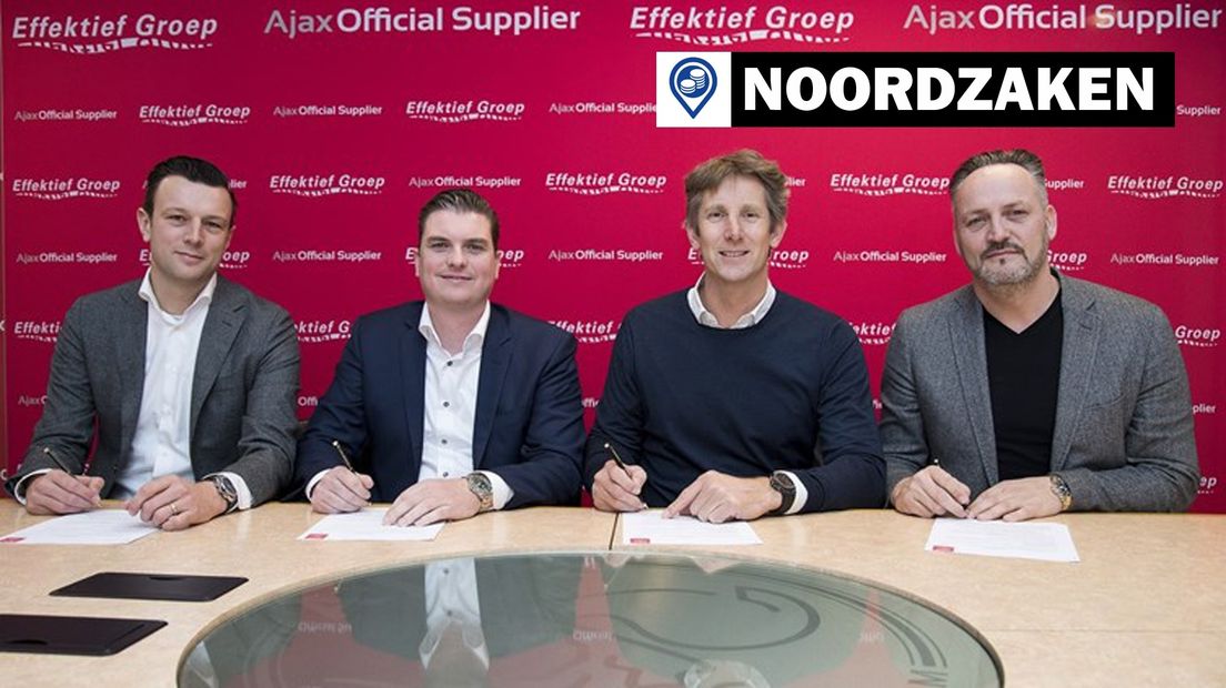 Het contract met Ajax wordt getekend
