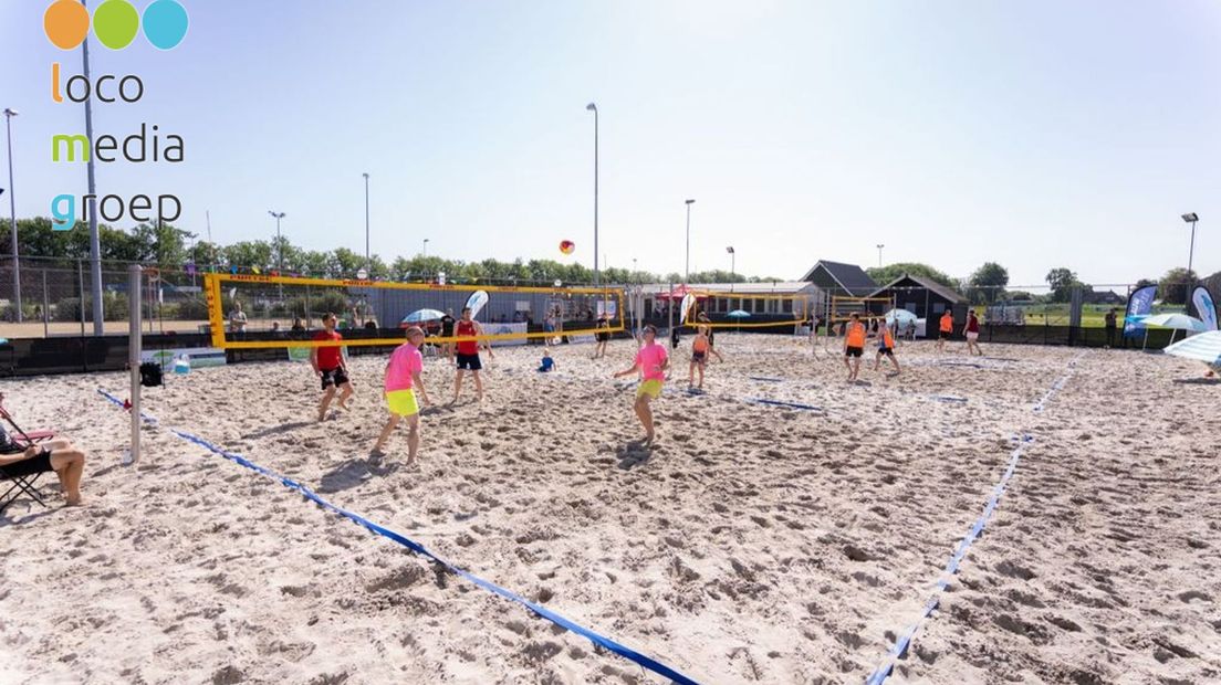 Deze week volop beachvolleybalspektakel in Oldebroek