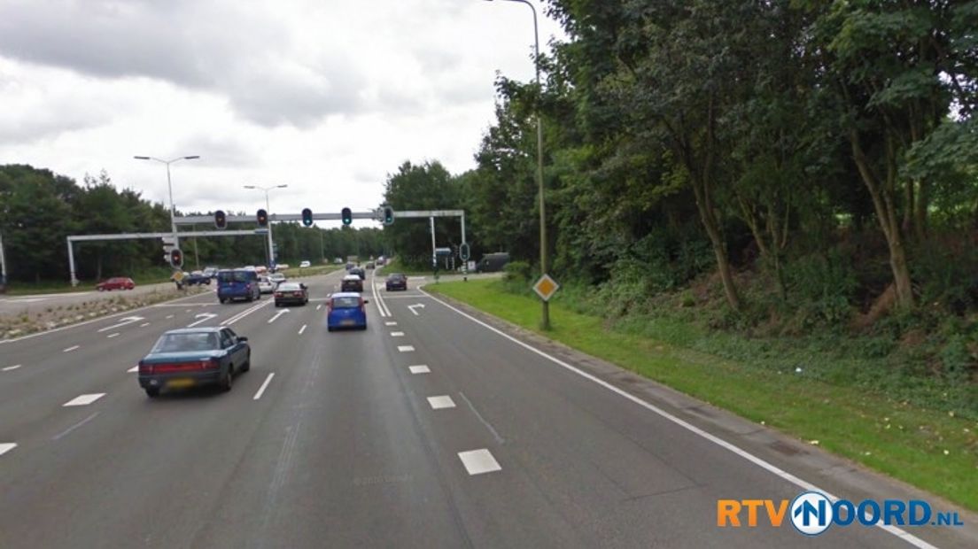 De oude situatie bij Lewenborg / Ulgersmaborg