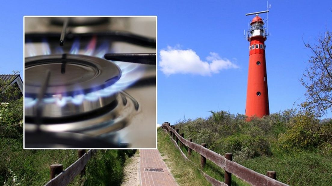Schiermonnikoog wil nog steeds van het gas af