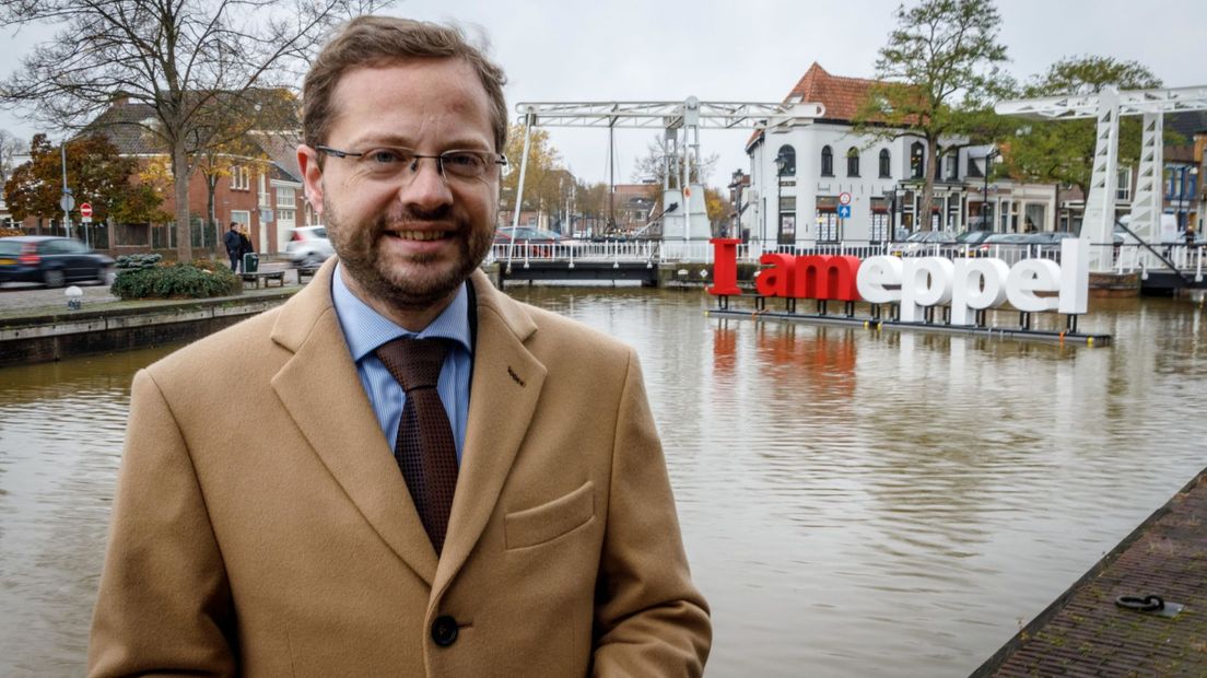 Burgemeester Richard Korteland van Meppel