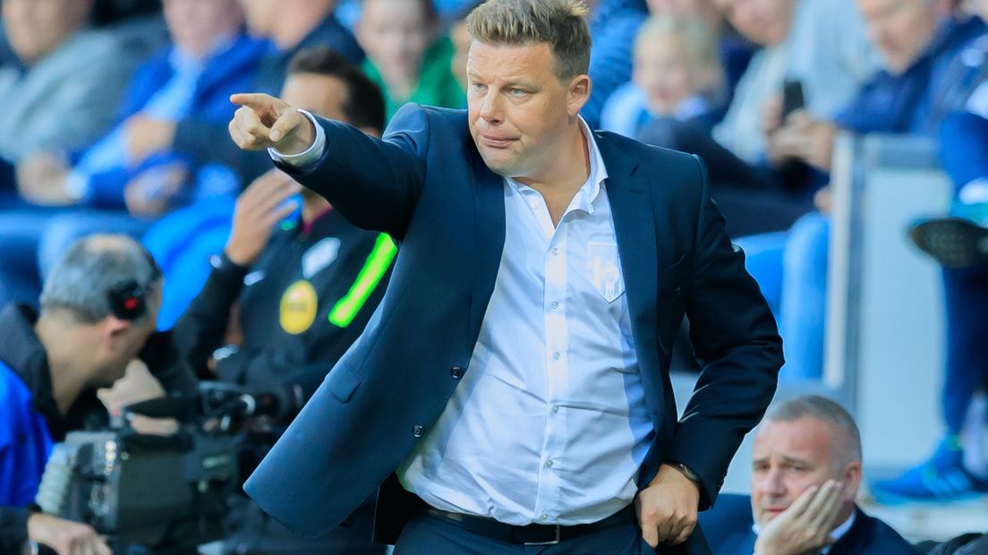 Heracles-trainer Stegeman weet niets meer van goals tegen Hoek