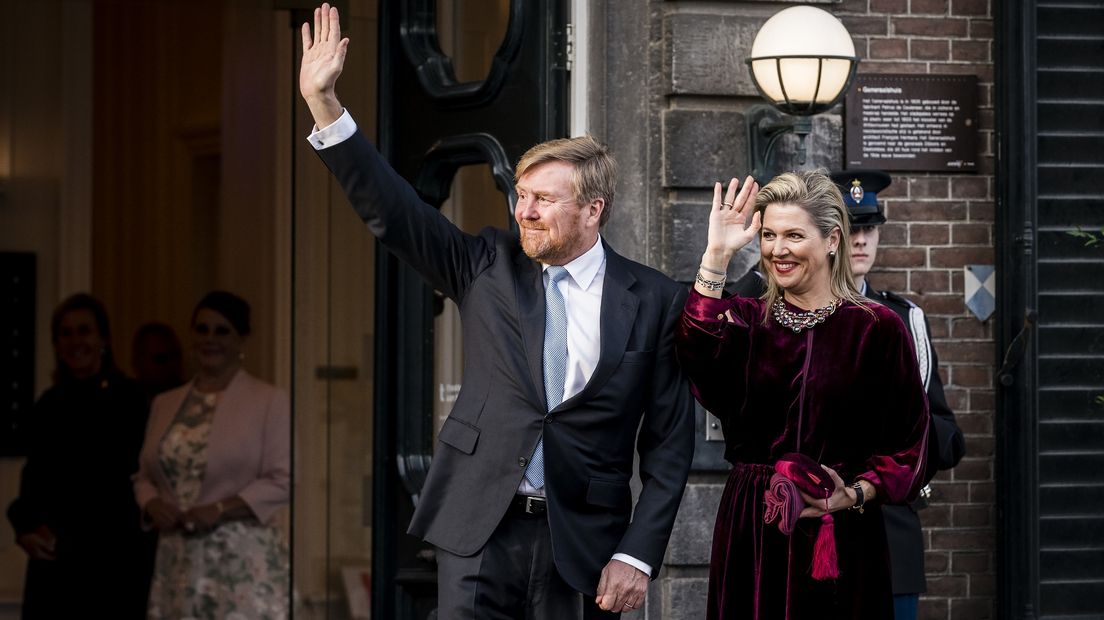 Koning Willem-Alexander en koningin Maxima