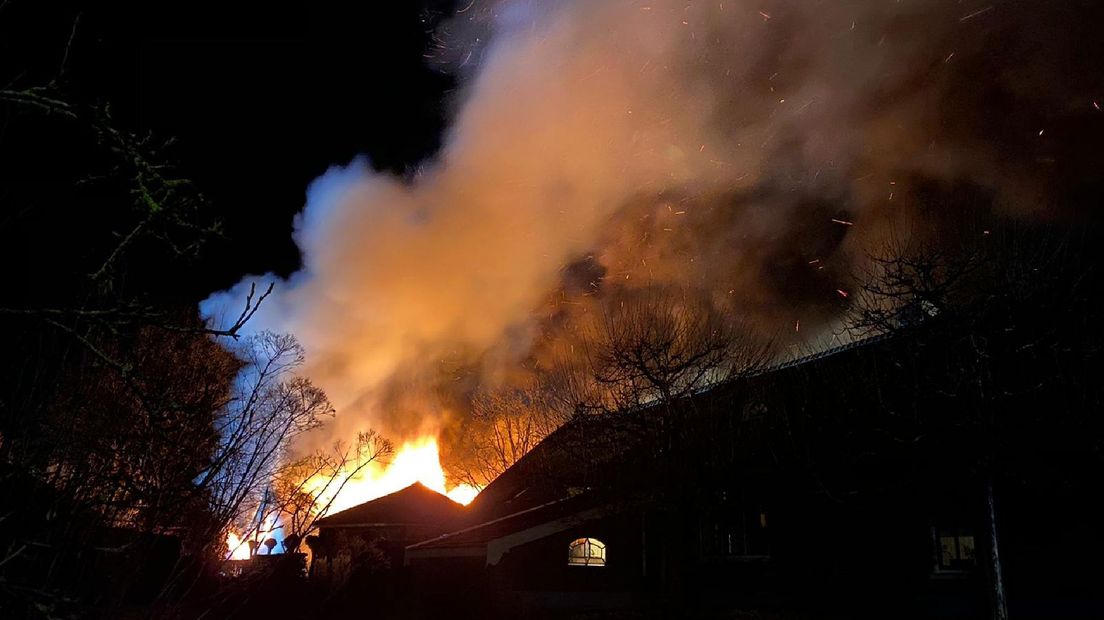 Brand in Polsbroek.