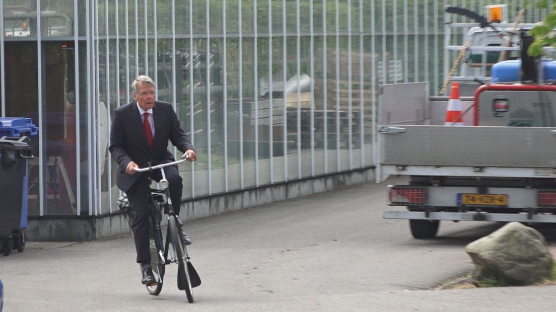 Piet Hein Donner (CDA) verlaat de stadskwekerij