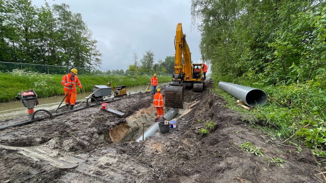 Werkzaamheden in de buurt van de provinciale weg