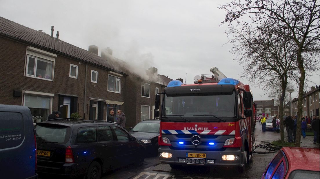 Woningbrand Willem Cornelis Schoutenstraat Enschede