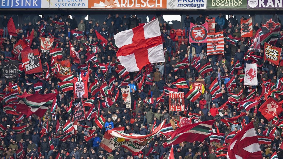 Meindert van der Sluis supporterscoördinator bij FC Twente