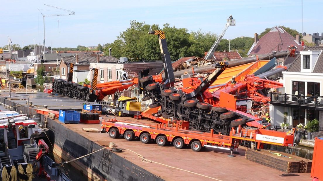 Bouwbedrijf Mourik over kraanongeluk 'Geen flauw