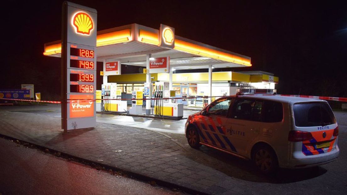 De politie kwam vrij snel na de overval aan de Zonnelaan in Groningen ter plaatse.