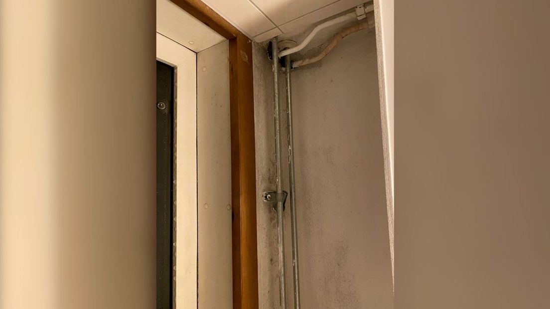 Schimmelvorming in een Apeldoornse woning