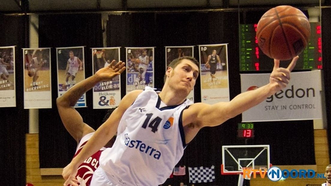 Matt Haryasz was topscorer voor de Groningers