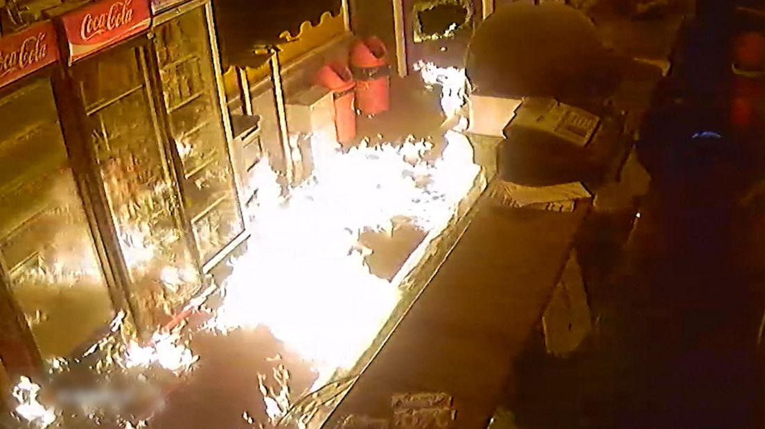 De brand richtte flinke schade aan