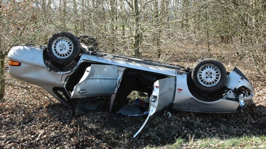 Ongeluk op N36 tussen Almelo en Dedemsvaart