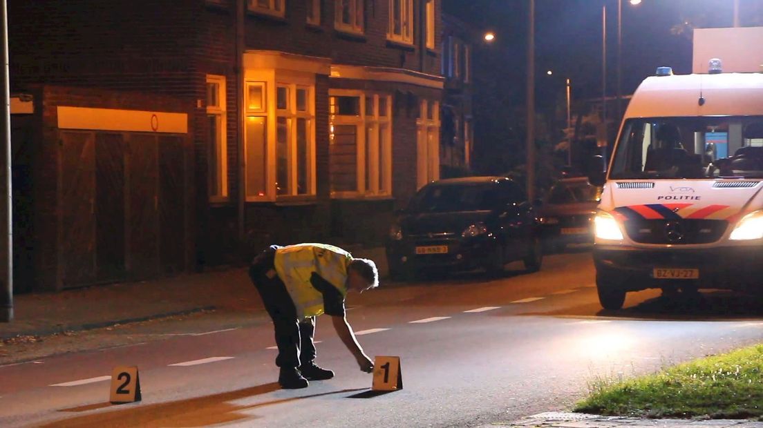 Ongeluk op Hogelandsingel in Enschede