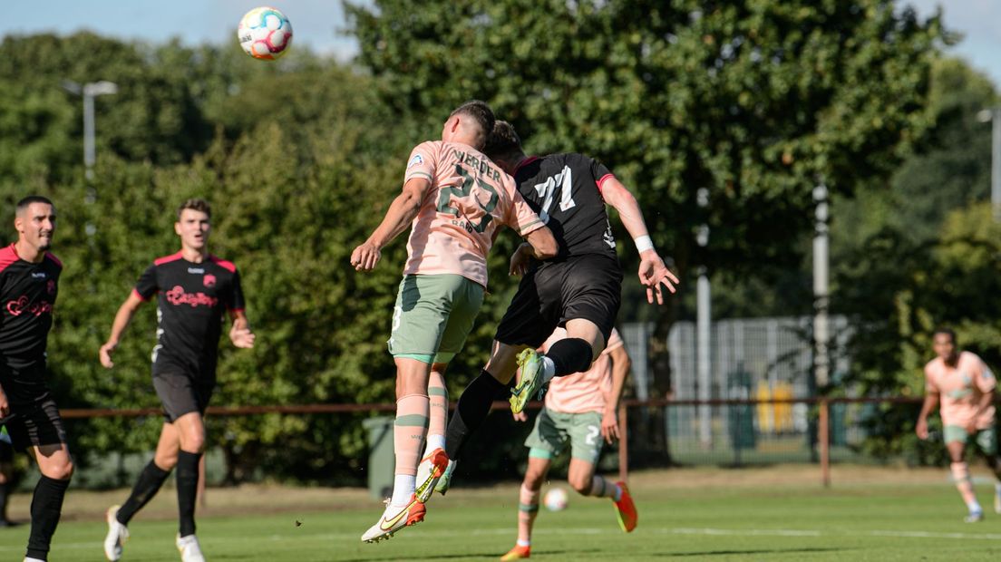 Der FC Emmen trifft gegen Werder Bremen nicht