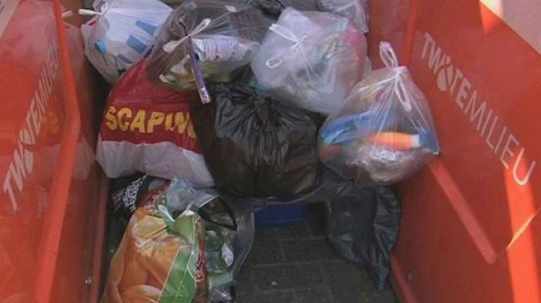 Container voor plastic