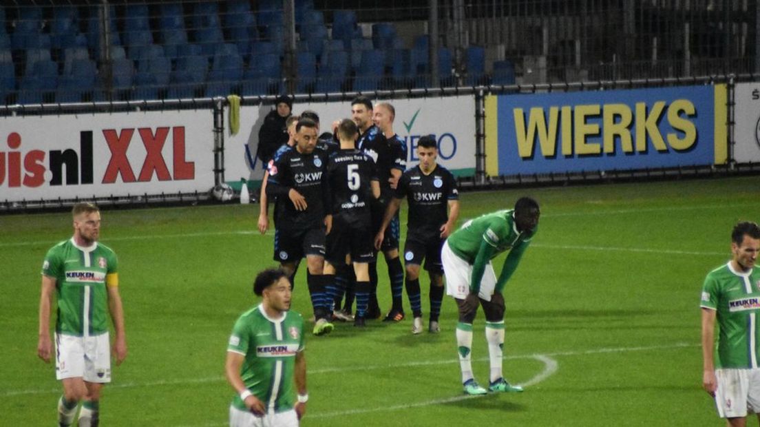 De Graafschap scoort erop los na rust