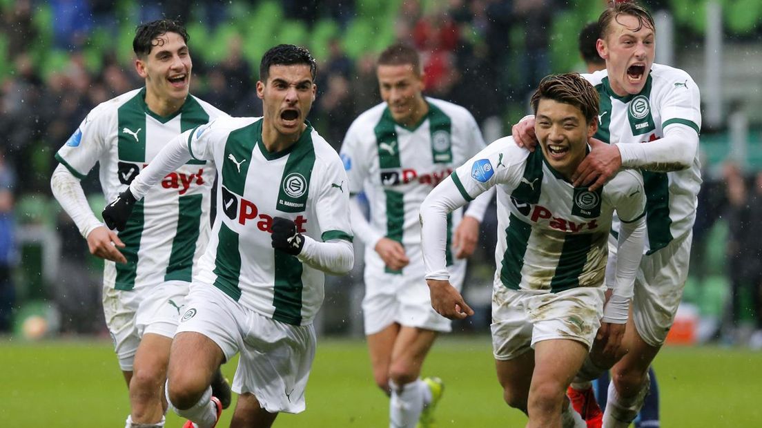 Mo El Hankouri, tegen Vitesse goed voor de 2-1, start tegen Feyenoord mogelijk in de basiself.