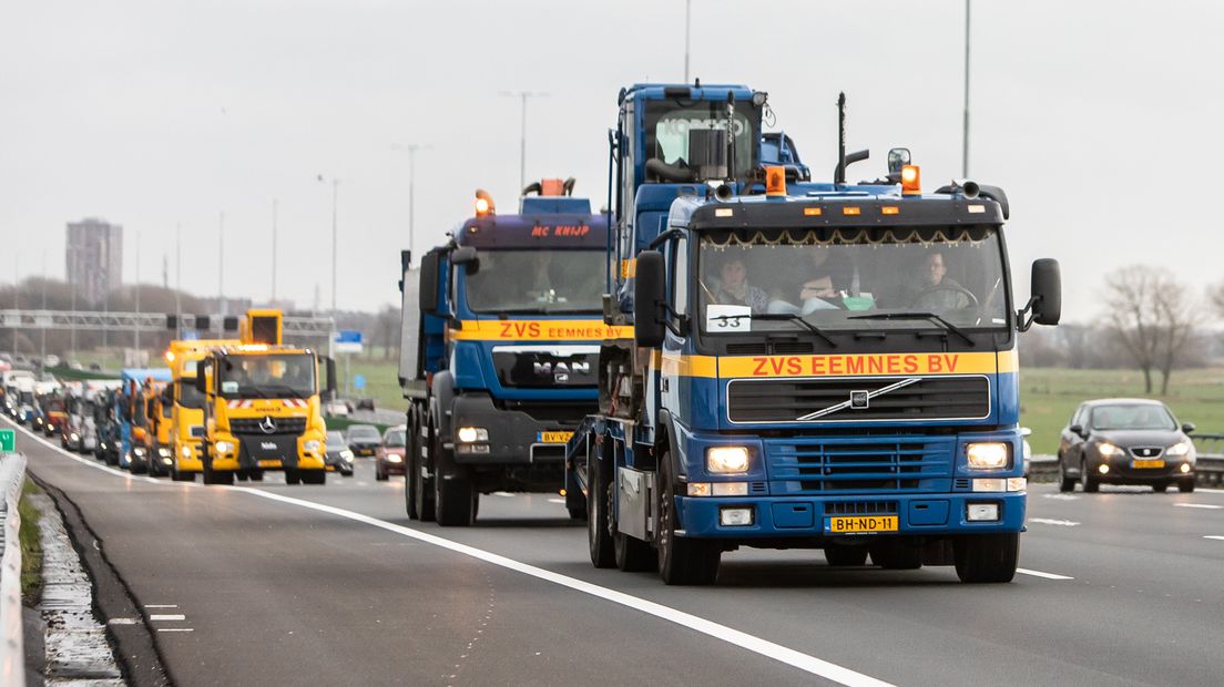 De A1 bij Eembrugge.
