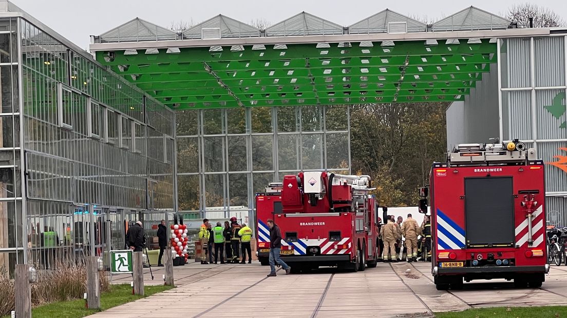 Het pand werd uit voorzorg ontruimd