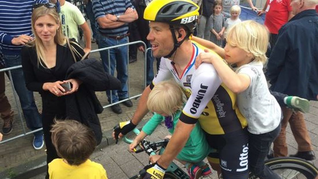 Maarten Tjallingii is wielrenner af Omroep Gelderland