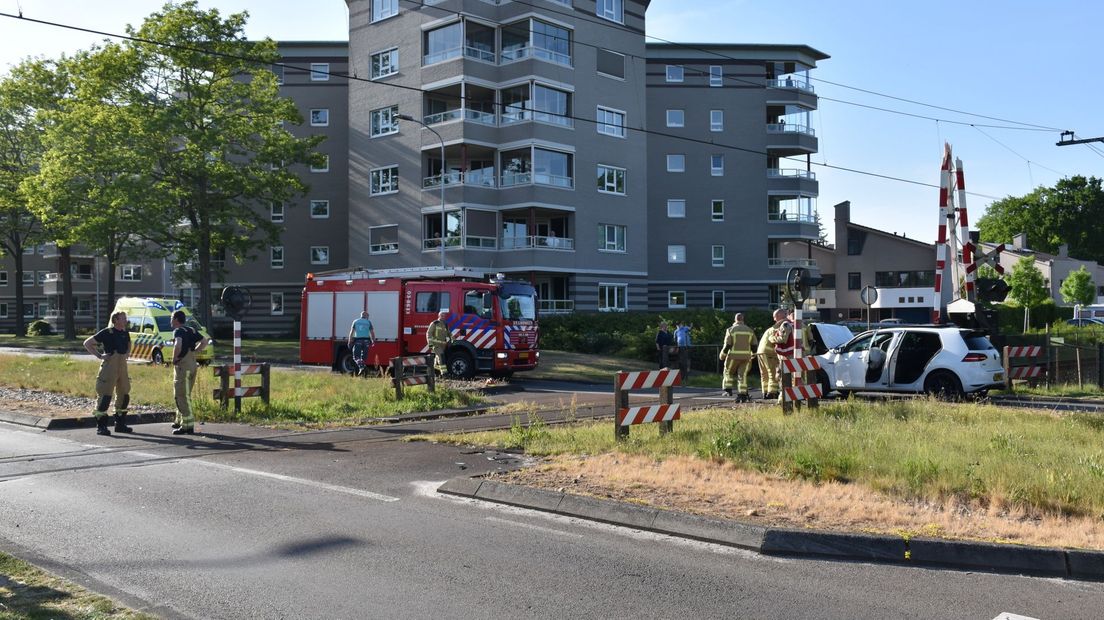 Ongeluk op de Van Schaikweg in Emmen