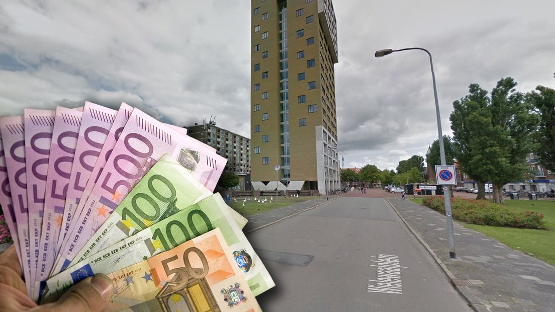 De Groenling in de Oosterparkwijk, waar huurwoningen zitten van Lefier