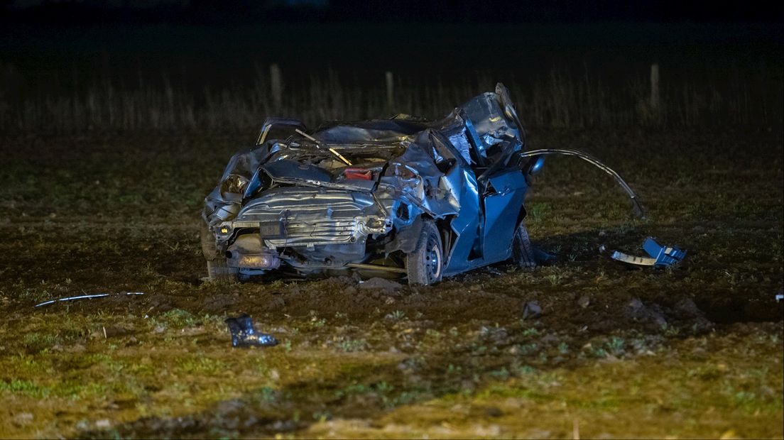 Zwaar ongeval na politieachtervolging bij Deventer