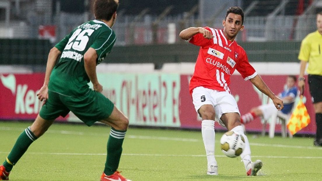 Khalid Salim El Abed in het shirt van FC Oss (foto website FC Oss)