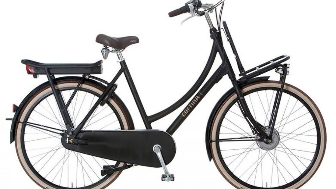 De politie zocht naar een soortgelijke fiets als deze