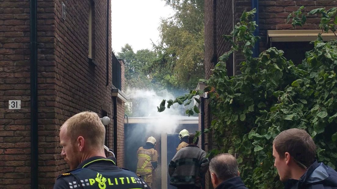 Schuurbrand in Enschede