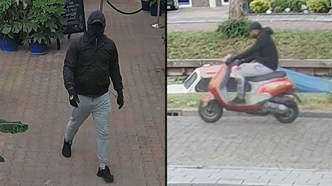 Nog Gezochte Overvaller Tuincentrum Noordwijk Gevlucht Op Rode Scooter ...