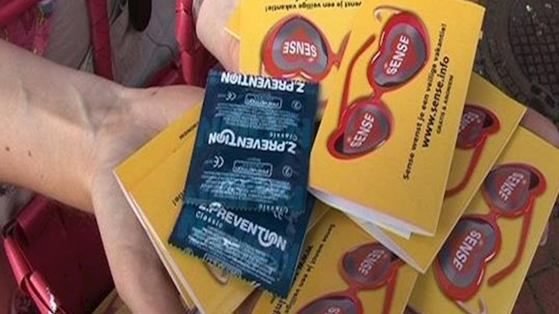GGD deelt condooms uit
