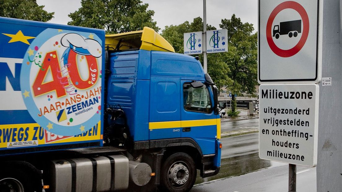 Utrecht heeft al jaren een milieuzone voor bepaalde vrachtwagens