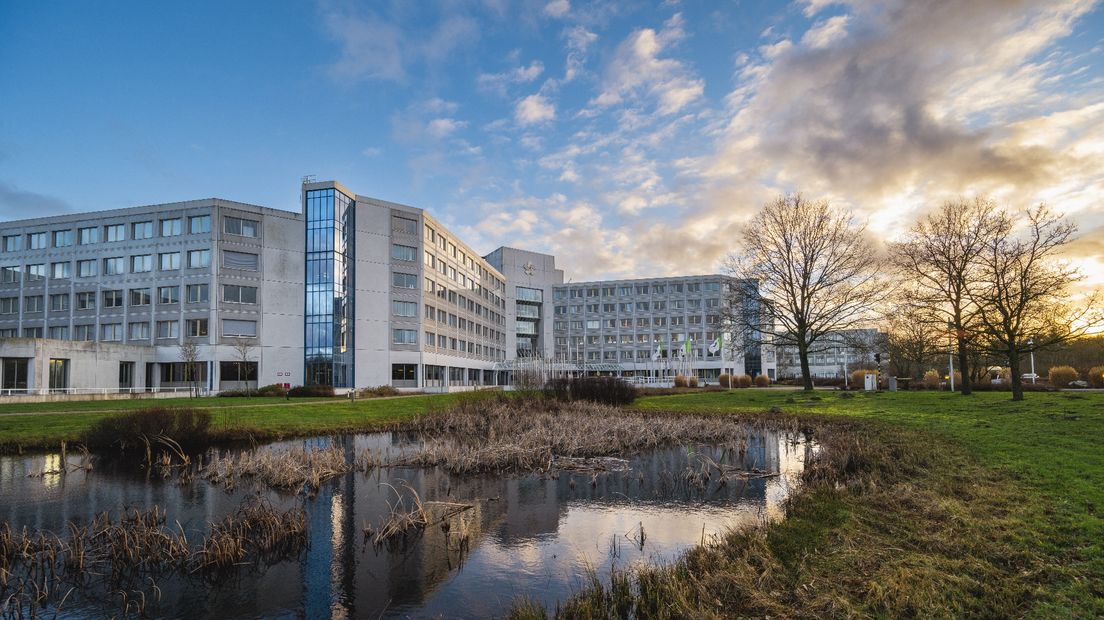 Het hoofdkantoor van de NAM in Assen