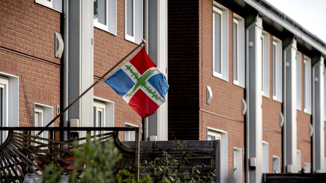 De Groningse 'aardbevingsvlag'