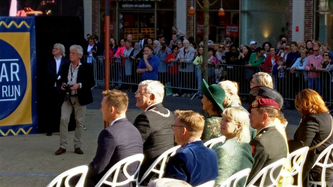 Máxima was anderhalf uur op verjaarsvisite in Leidsche Rijn.