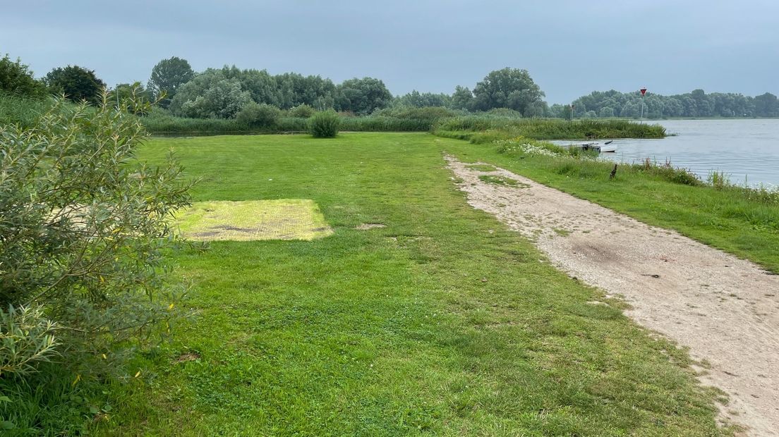 Bij Camping 't Haasje zijn plekken ontruimd