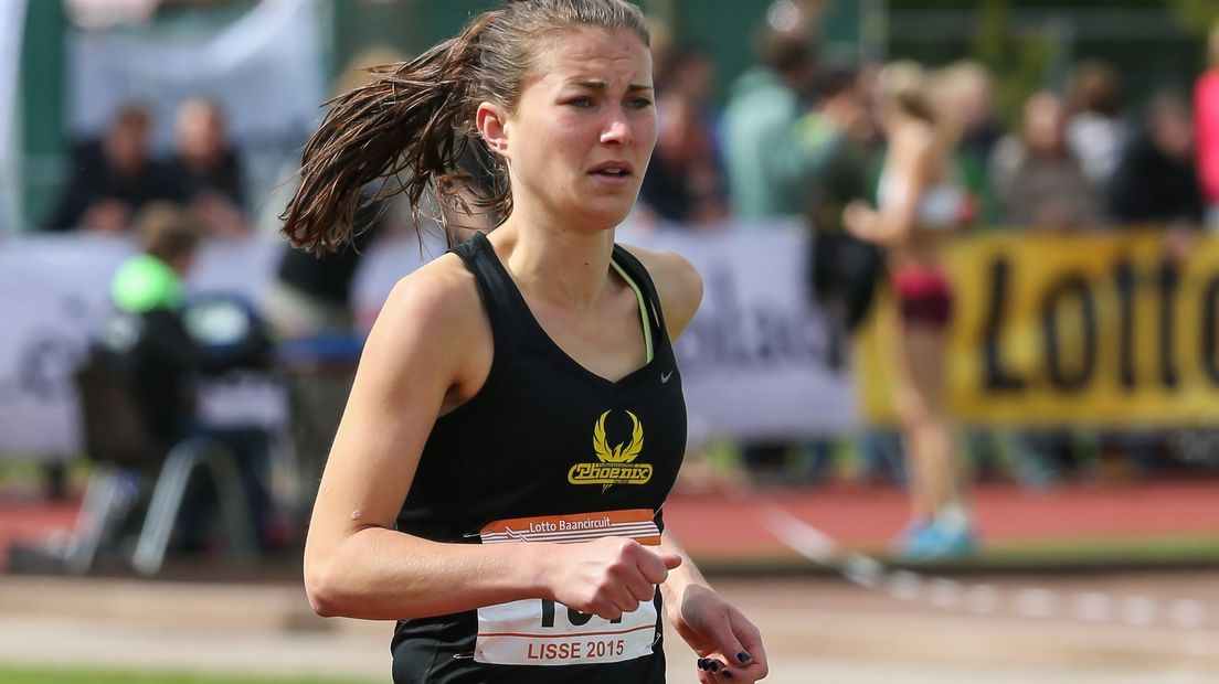 Marijke de Visser winnares van de Mastboscross in Breda