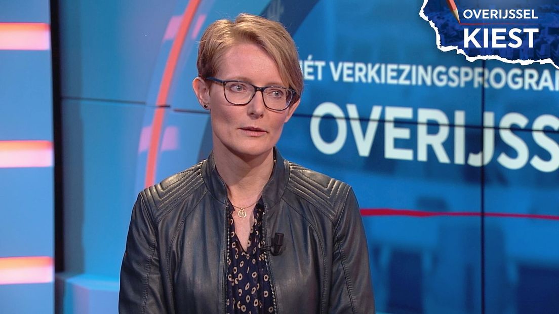 Lijsttrekker ChristenUnie Renate van der Velde
