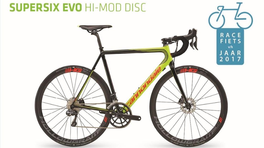 Racefiets van Cannondeel beste racefiets van het jaar