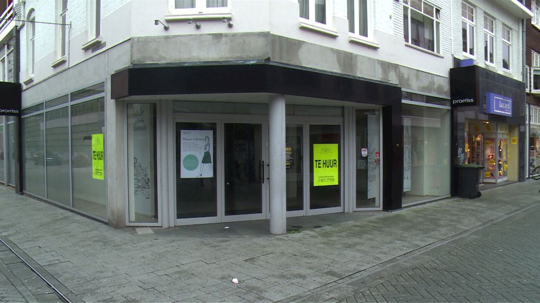 Veel leegstand in het centrum van Hengelo
