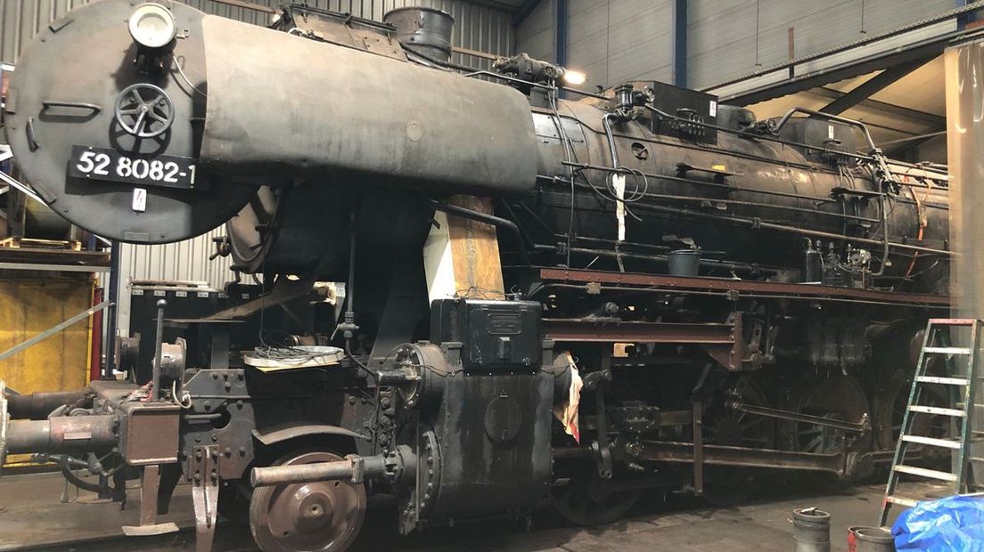 De oude Duitse locomotief: 'Hij gaat roeg de boan op'