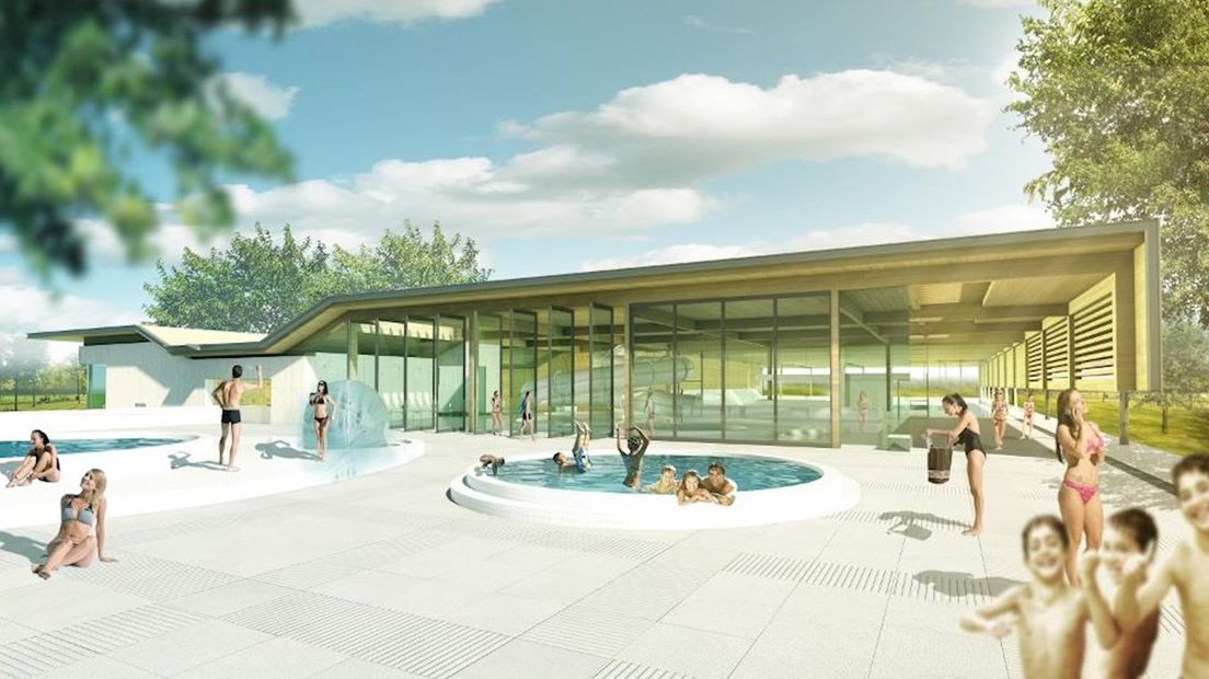 Ontwerp nieuwbouw zwembad Kampen