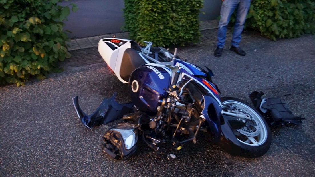 Motorrijder gewond in Hasselt